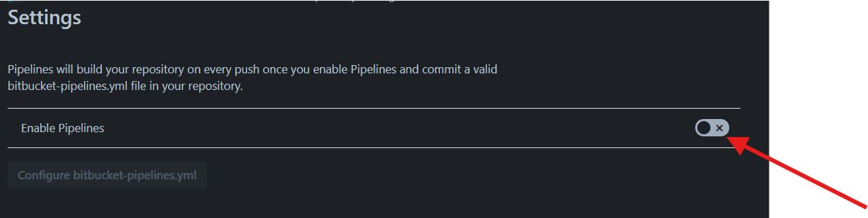 Enable Pipeline